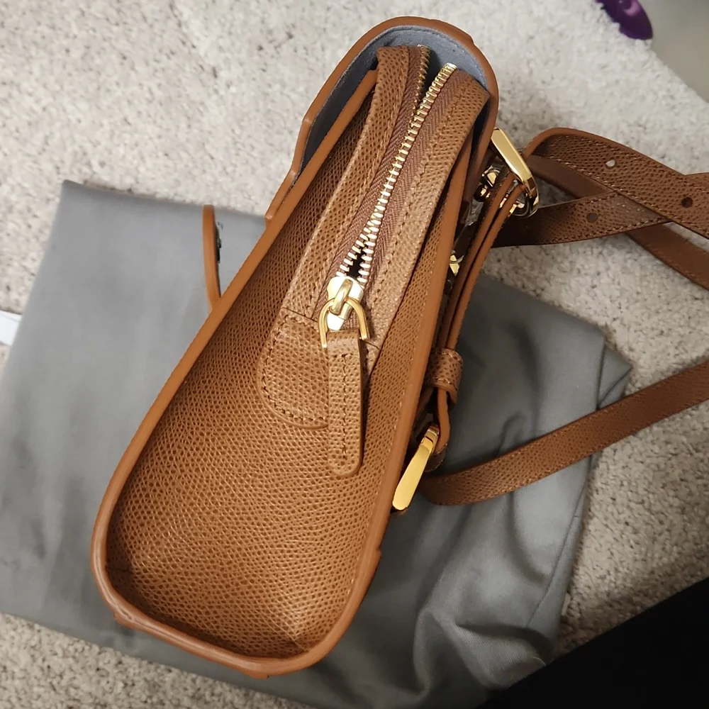 Senreve Alunna bag - chestnut, pebbled leather - Picture 5 of 5
